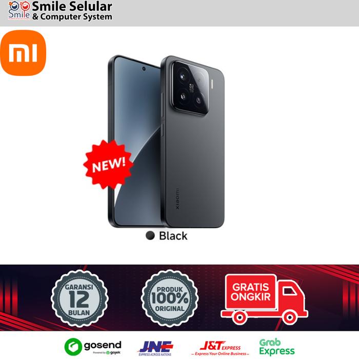 Gambar Xiaomi 15 (12/256GB) (12/512GB) | Leica Summilux Lens | Snapdragon 8 | Xiaomi Hyper AI - Black, 12/256 dari Smile Selular dan Computer System undefined Tokopedia