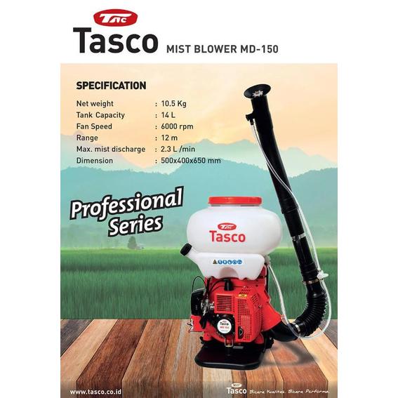 Gambar MISTBLOWER TASCO MBS 650 TX 4 TAK MBS 650 TURBO 2 TAK MD 150 MIST DUSTER MIST BLOWER TASCO MBS 650TX 4 TAK MBS 650 TURBO 2 TAK MD 150 2TAK - MD 150 dari bangun majju undefined Tokopedia
