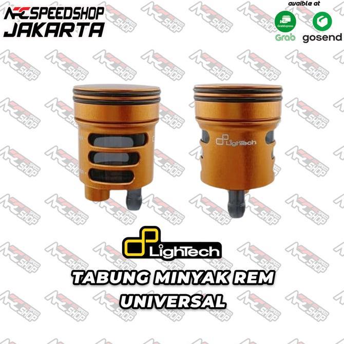 Gambar Tabung Master Rem Lightech CNC Original New Big Small Besar Kecil - Gold, SMALL dari YOU MOTOR undefined Tokopedia