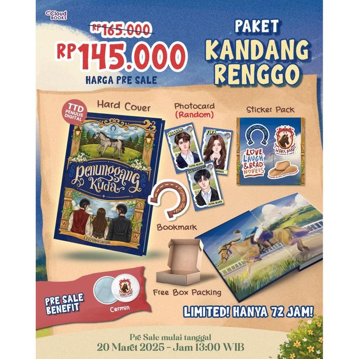 Gambar PRE ORDER - Buku Novel - Penunggang Kuda - Leemonkuning -  CloudbookPublishing - Bumifiksi - KANDANG RENGGO dari BumifiksiJogjakarta undefined Tokopedia