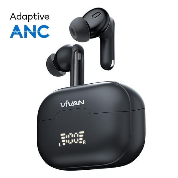Gambar Vivan Infinity GT6 TWS ANC 4Mics ENC Headset Bluetooth 5.4 Earphone Original dari Kedai Comp undefined Tokopedia