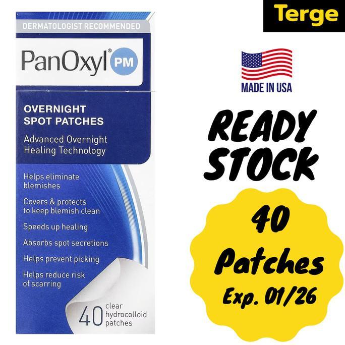 Gambar Original Plester Jerawat ORI USA PanOxyl PM Overnight Spot Patches - 40 Patches dari Mekar Berkah id undefined Tokopedia