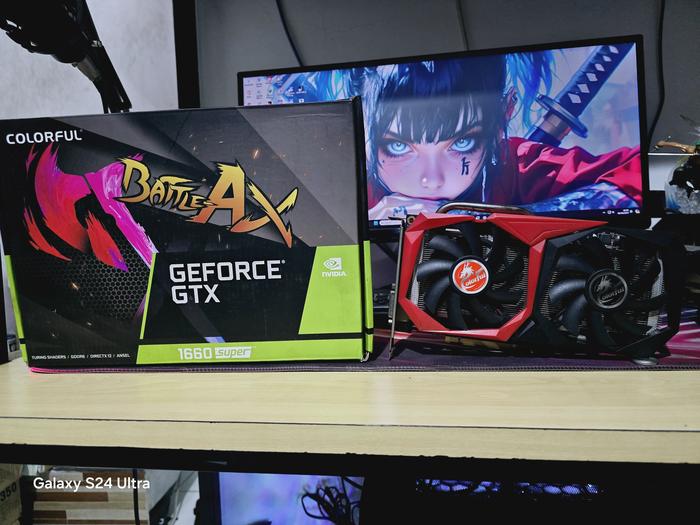 Gambar VGA CARD  GTX 1660 Super / GTX 1660 Ti 6gb 192 bit ddr6 - colorful 1660s dari Anca Computer undefined Tokopedia