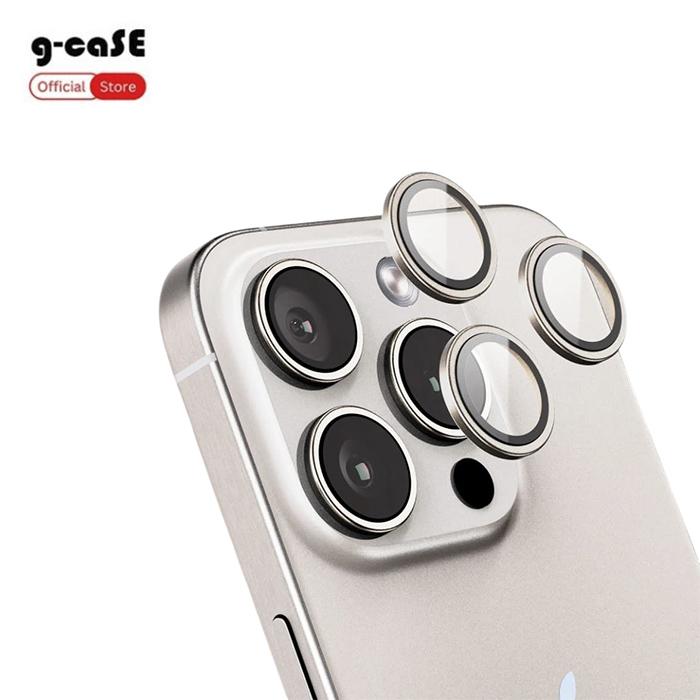 Gambar g-caSE RING Tempered Glass Pelindung Kamera For Iphone 15 15PRO PROMAX PRO MAX - T.NATURAL(DOFF), IP 15PRO(3pcs) dari G-caSE Official Store undefined Tokopedia