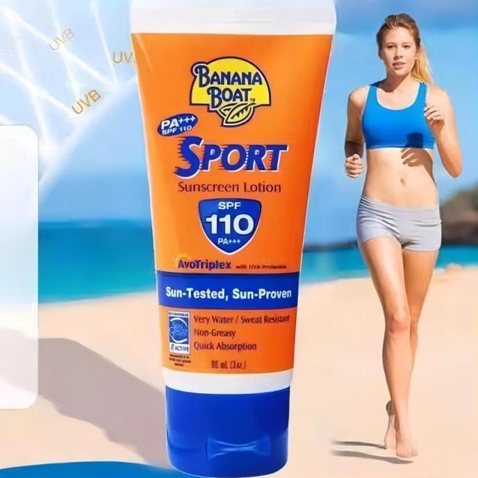 Gambar Original Banana Boat Sport Sunscreen SPF 110/100 PA+++ 90ml /Sunblock Terlaris - SPF110+++ dari Mekar Berkah id undefined Tokopedia