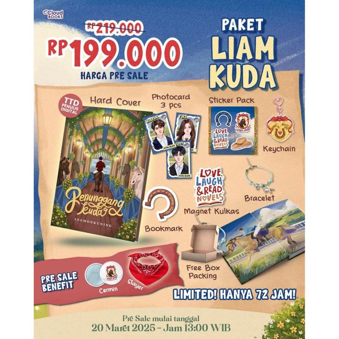 Gambar PRE ORDER - Buku Novel - Penunggang Kuda - Leemonkuning -  CloudbookPublishing - Bumifiksi - LIAM KUDA dari BumifiksiJogjakarta undefined Tokopedia