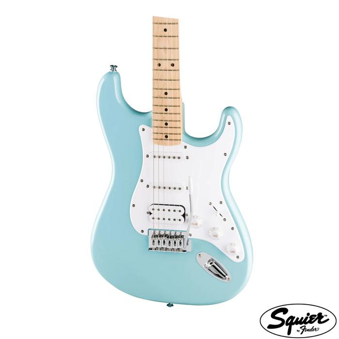 Gambar Squier FSR Sonic Stratocaster HSS Electric Guitar w/White Pickguard, Maple FB - Sonic Grey dari SUMBERMAS MUSIK undefined 3 Tokopedia