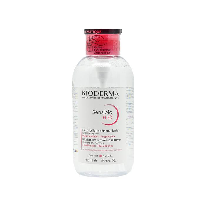 Gambar BIODERMA Sensibio H2O Micellar Water Pump • 500ml - 500ml NEW dari BEAUTY MYER undefined Tokopedia