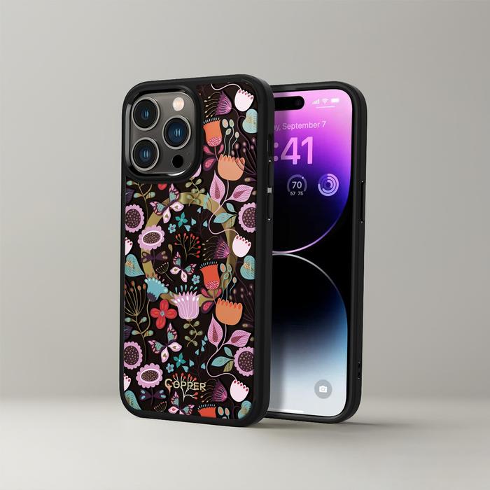 Gambar COPPER for iPhone 16/Pro/Pro Max - Hard Case 3D Printing (MagSafe) Premium - Hitam, IP 16 dari Copper.Medan undefined Tokopedia