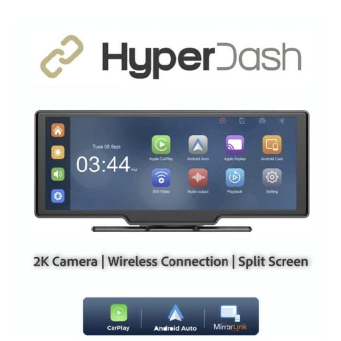 Jual HyperDash T86 Dashcam Mobil Wireless Apple Carplay Android