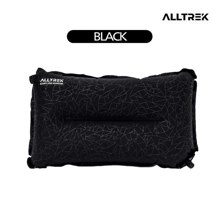 Gambar ALLTTREK Bantal Angin Hiking Sponge Pillow Auto Inflatable - Black dari ALLTREK OUTDOOR GEAR undefined Tokopedia