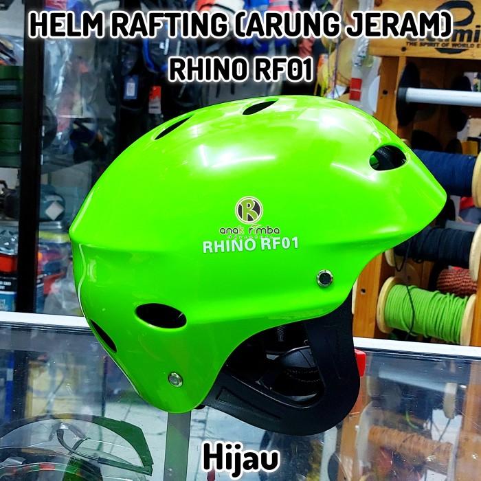 HELM RAFTING ARUNG JERAM RHINO RF01 HELM ADVENTURE Hitam di Anak Rimba  Adv Pusat Tokopedia