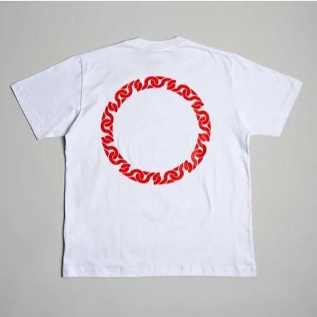 Gambar SIXSTREET Tee Sixchain Collection ( 100% Authentic ) - White Flame, M dari SixStreet undefined Tokopedia
