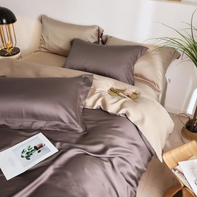 Gambar Sprei Tencel Lyocell Bedding Pesanan Seprai Minimalis Regalinen - WA 081316852060 dari Ramzz shop undefined Tokopedia