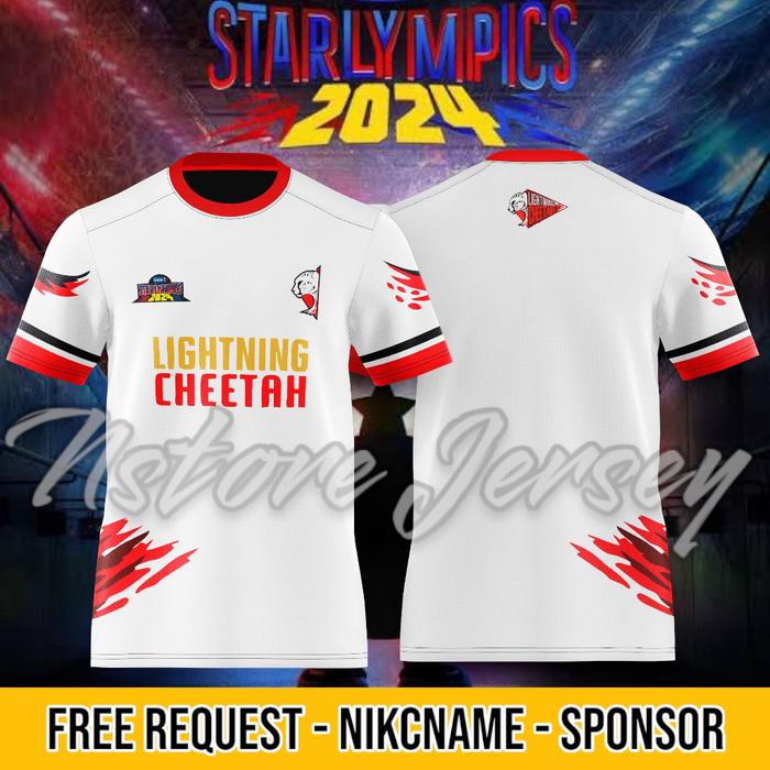 Gambar Jersey GGMTV StarLympic Shadow Eagel & Lightning Cheatah Thailand Terbaru 2025 Free Nickname & nomer - Type 1, XS dari N_Store Jersey undefined Tokopedia