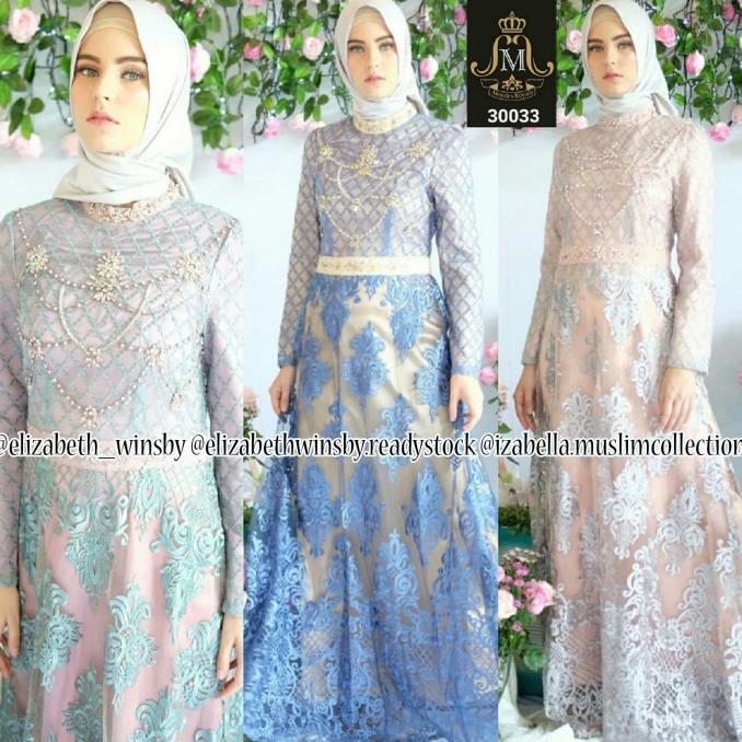 Gambar Baju Gamis Mendes Royale Gamis Elizabeth Winsby Fashion Muslim Pesta dari raffastoreboy undefined Tokopedia