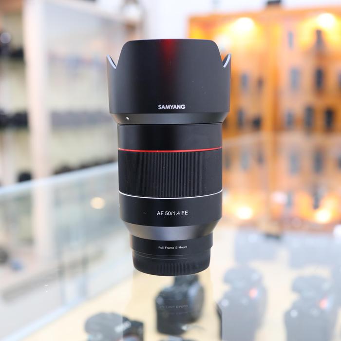 Jual LENSA SAMYANG AF 50MM FOR SONY LIKE NEW Kota Semarang