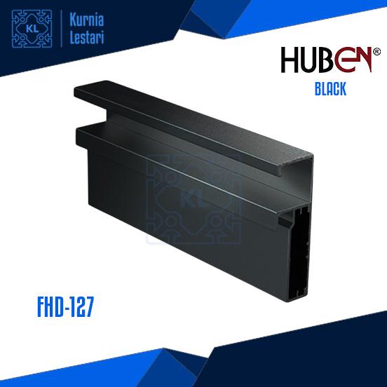 Gambar Frame Aluminium Kitchen Set Handle FHD 127 HUBEN TSM 3 Meter - Black HUBEN dari Kurnia Lestari Aluminium undefined Tokopedia