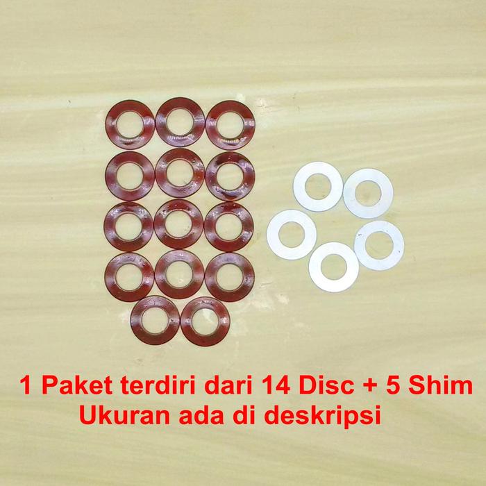 Gambar Disc Spring Jerman Stainless / Coklat / Hitam / Disk Spring Germany Regulator Paintball - COKLAT 0.8 dari David-Ivan undefined Tokopedia