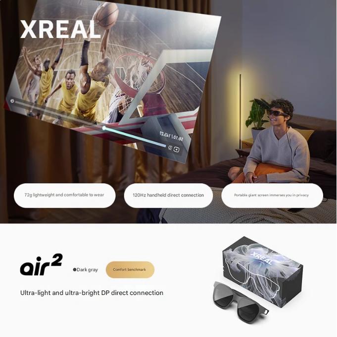 Gambar XREAL Air 2 Smart AR Glasses - Air 2 glasses dari Paradigm Parabellum undefined Tokopedia
