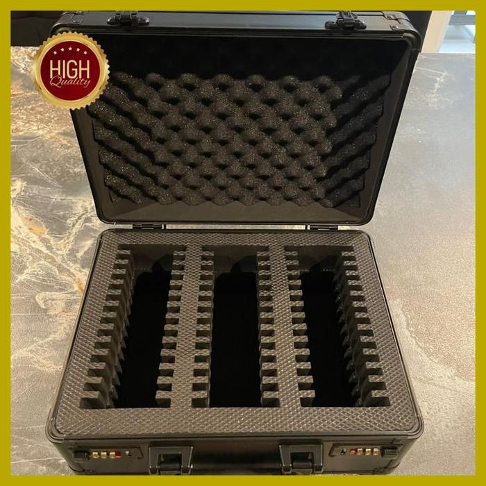 Gambar hice suitcase storage box for psa slabs - graded card case storage tcg, sports card high quality - 42 Slots dari Frutzz Mart undefined Tokopedia