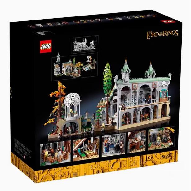 Gambar LEGO 10316 The Lord of the Rings Rivendell – Hobbit & Middle-earth Castle Building Set - Normal Box dari Noble Edge undefined Tokopedia