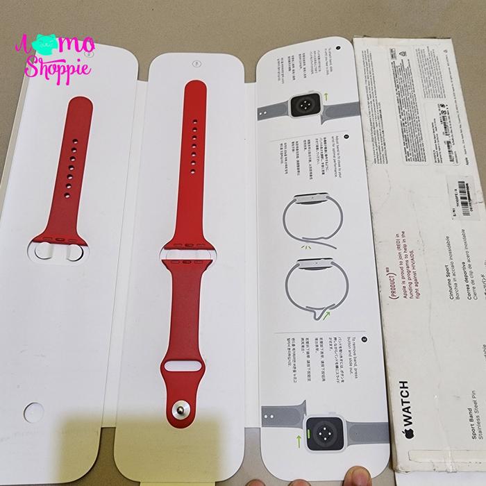 Jual Strap Apple Watch 40mm Red Sport Ori Jakarta Timur Momoe