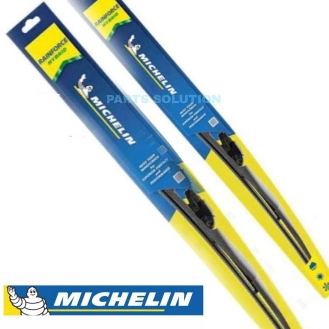 Gambar Wiper Hybrid MICHELIN Rainforce 14 16 17 18 20 21 22 24 26 28 inch - 14" dari Toko _Larismanis undefined Tokopedia