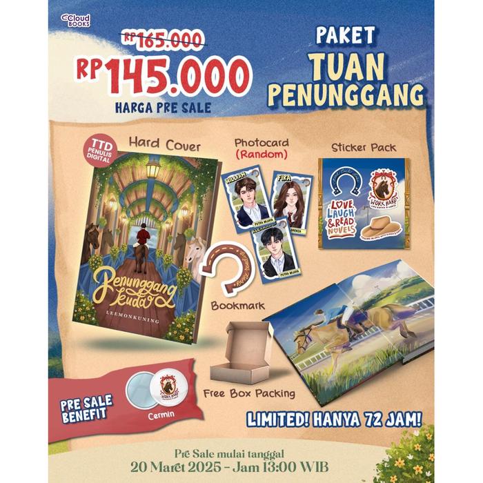 Gambar Buku Novel Penunggang Kuda - Leemonkuning - Cloud Books - Bumifiksi - Dipesan 20 Mar - TUAN PENUNGGANG dari Bumi Fiksi Makassar undefined Tokopedia
