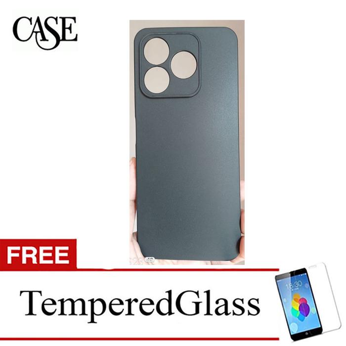 Gambar Soft Case for ZTE Blade V60 Design 4G 2024 - 6.6 inch - Gratis Tempered Glass - BLACK dari Mentari Grasindo Teknik undefined Tokopedia