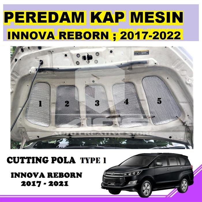 Gambar Peredam Kap Mesin Innova Reborn 2017 - 2021  FULL KAP dari AGEN PEREDAM undefined 5 Tokopedia