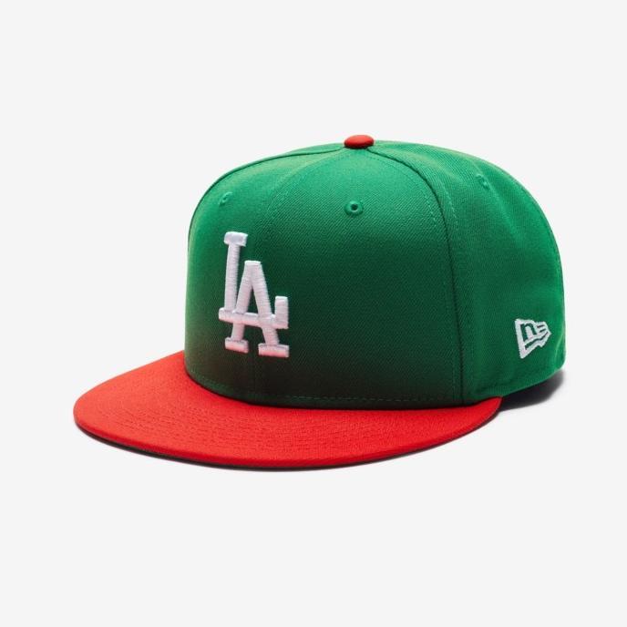 Gambar UNDEFEATED X LA DODGERS NEW ERA 59FIFTY Cap - Kelly Green. Topi - 8 dari Grand Luxury Goods undefined Tokopedia