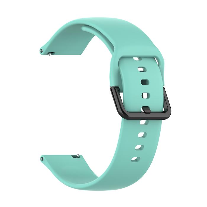 Gambar Strap Silicone 20mm FLAT silikon silicon tali jam amazfit cheetah active 1 2 round square - Tosca dari Dimas Kuncoro Store undefined Tokopedia