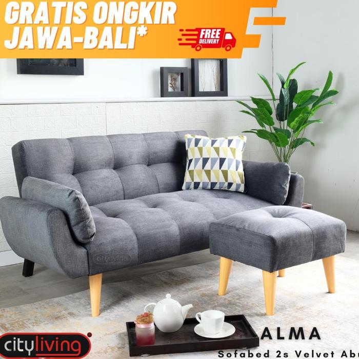 Gambar City Living Alma sofabed 2 dudukan FREE ONGKIR Jawa-Bali* #sofabed #sofa2dudukan #sofaselonjor #sofaminimalis #sofaL #sofaempuk #sofa2in1 Tempat Duduk Multifungsi Sofa Tidur Kursi Santai Serbaguna dari Tokomurasaidah67 undefined Tokopedia