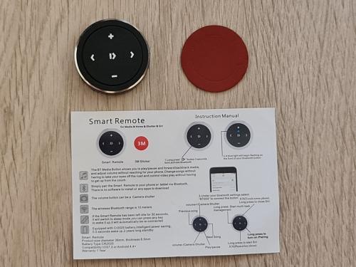 Gambar Bluetooth Media Control Button Remote Controller Music Wireless Steer - Bulat dari SBP27 Store undefined Tokopedia