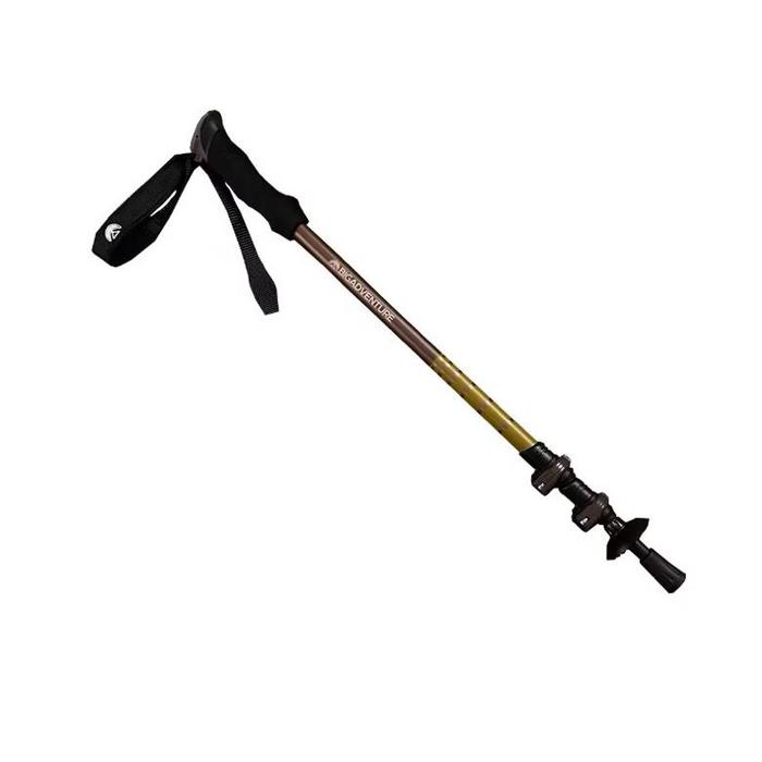 Gambar Bigadventure Baduy Trekking Pole Tongkat Gunung Telescopic - Brown Gold dari ABAH FMM undefined Tokopedia