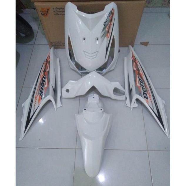 Gambar full body set beat karbu 2008 2010 2011 body beat karbu full set halus warna putih non original dari GSC Sparepart01 undefined Tokopedia
