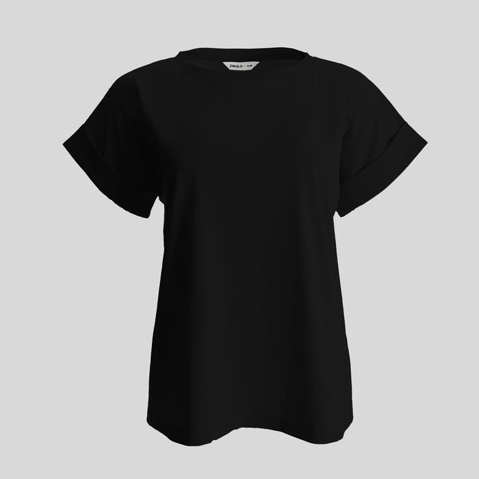 Gambar Ziandglo Elyn Rolled-up Sleeve Blush Green | Kaos Lengan Pendek Wanita - Hitam, S/M dari ZI&GLO undefined Tokopedia