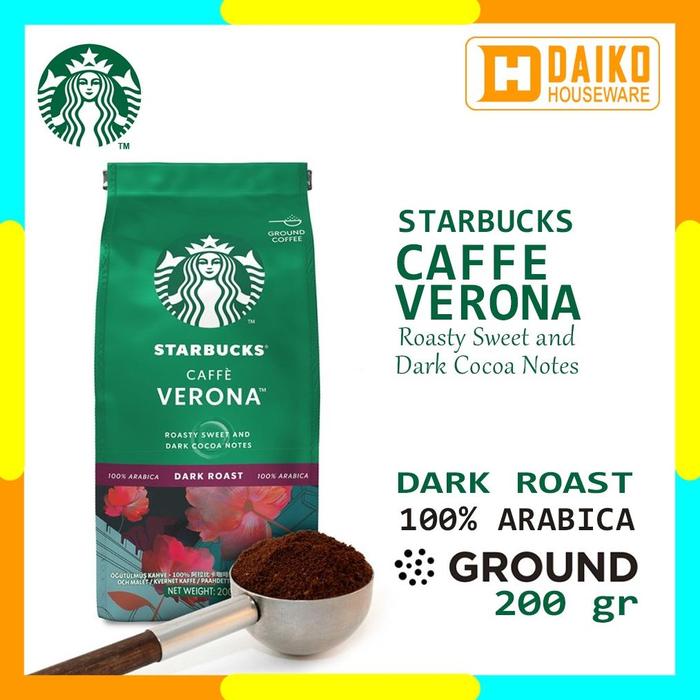Gambar READY Kopi Starbucks Whole Bean and Ground Coffee Bag Blonde Medium Dark Roast - Kopi Biji dan Kopi Bubuk - CAFFEE VERONA dari Hutankoshop undefined Tokopedia