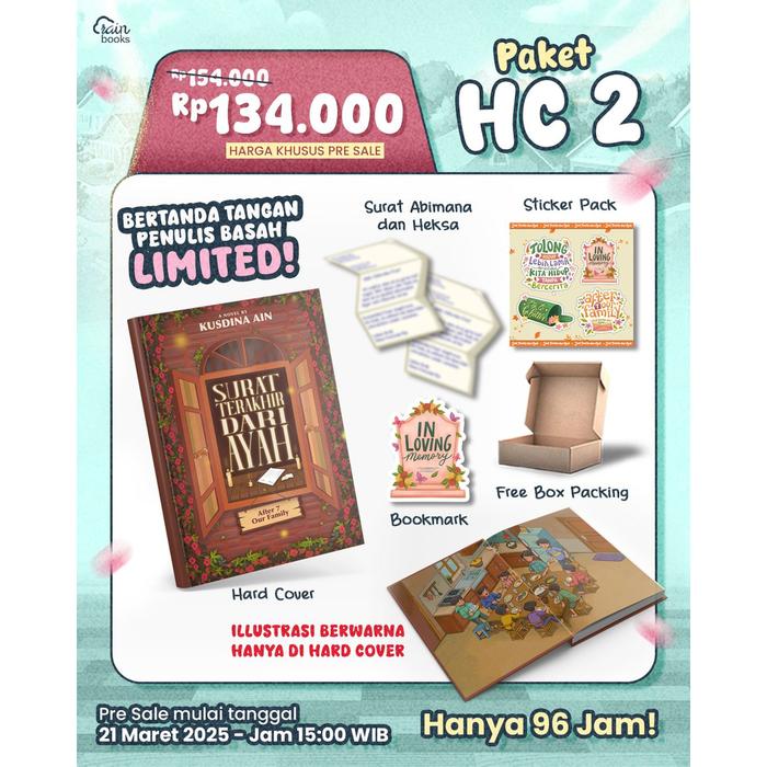 Gambar PRE ORDER - Buku Novel - After 7 Our Family (Surat Terakhir dari Ayah) - Kusdina - Rainbook - HC 2 dari BumifiksiJogjakarta Kab. Sleman Tokopedia