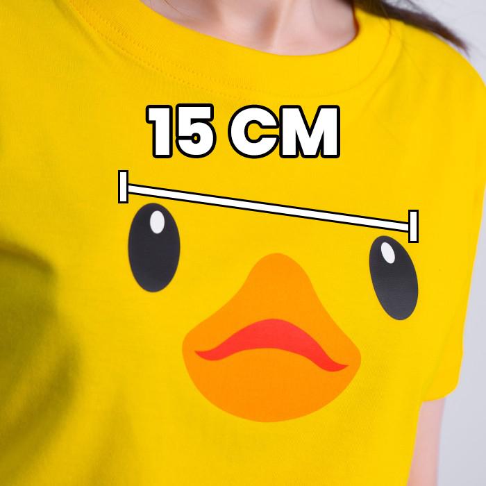 Gambar T-Shirt Wanita Pria - Kaos Cewe Cowo Unisex Katun 24s - Kuning Kenari - Duck - DRIP - Duck A (15 CM), M dari Drip Wears undefined Tokopedia