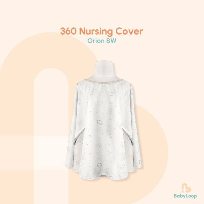 Gambar Apron Menyusui - Nursing Cover 360 Tencel - Baby Loop - Orion Bw dari PITERS STORE undefined Tokopedia