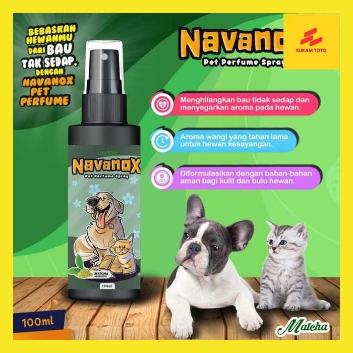 Gambar Toto~ Navanox Parfum 100Ml - Premium Pewangi Parfum Minyak Wangi Hewan Kucing Anjing Pet Perfume - MATCHA dari Sukam Toto undefined Tokopedia