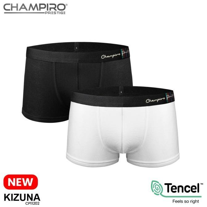 Gambar CHAMPIRO PRESTIGE Celana Dalam Pria | "KIZUNA" Premium Tencel Trunk Pria isi 2 pcs - L, MIX dari bimofa undefined Tokopedia