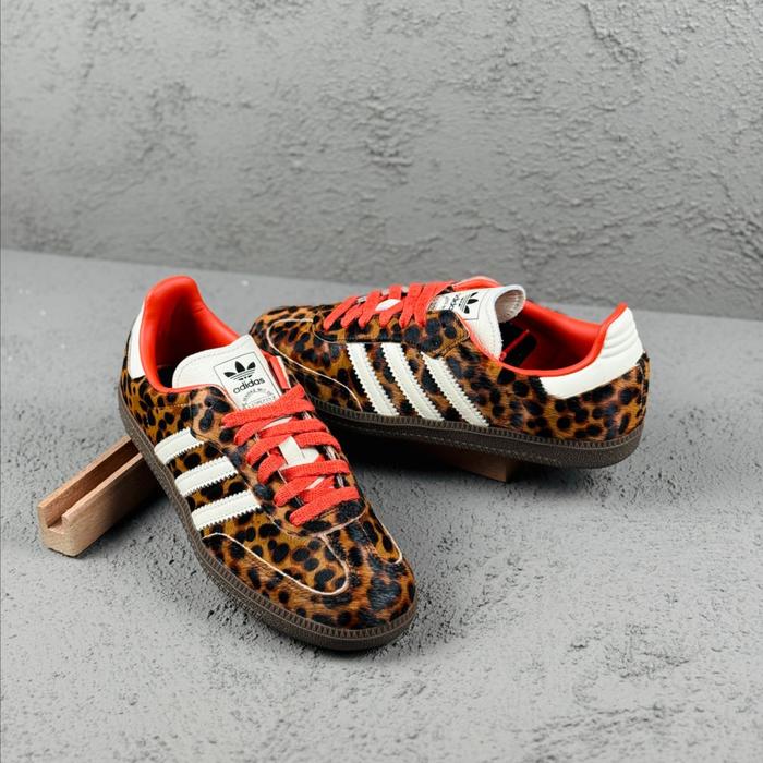 Jual Adidas Samba OG Preloved Red Leopard Womens (100% Original
