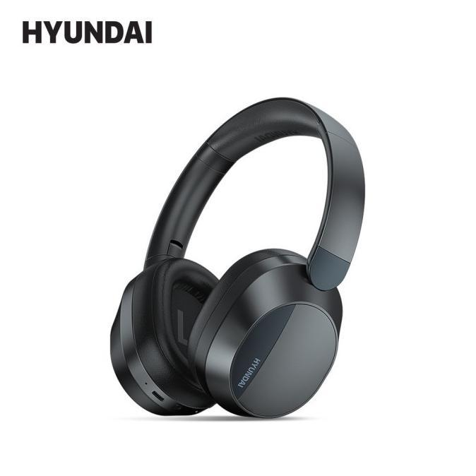 Gambar Hyundai H06 Wireless Wired Bluetooth Headphone Headset Anc Active Noise Cancelling Bt 5.3 New Stok - Hitam dari malik112233 undefined Tokopedia