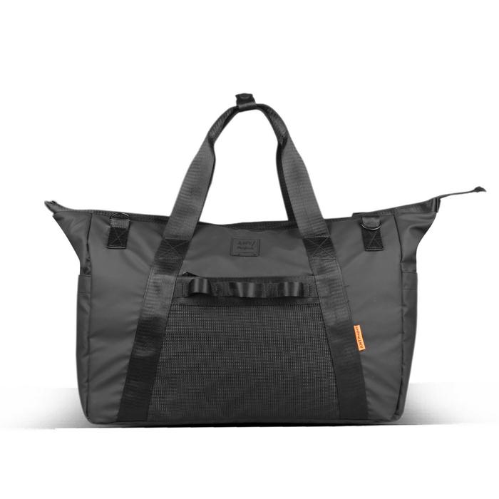 Gambar ANT PROJECT - Tas Gym Duffel Bag OPTIMUS Waterproof 2 in 1 Tote Bag - Tas Travel - Hitam dari ANT Project undefined Tokopedia