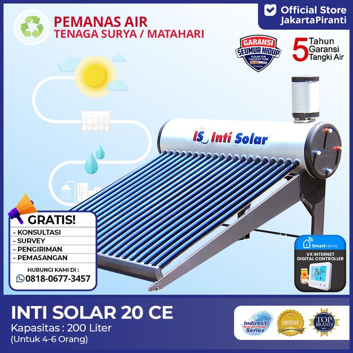 Pemanas Air Top Water Heater Pensonic Water Heater With AC Pump