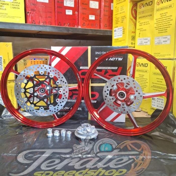 Gambar Pelek Vnd _ Rpd Ak55 Cb150R New Model Enkei - RPD MERAH dari CV UHG undefined Tokopedia