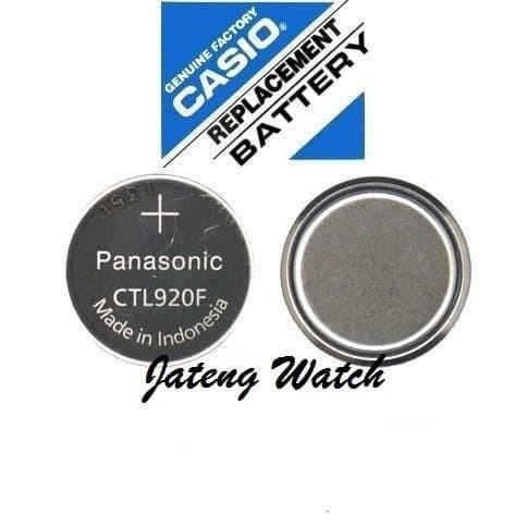 Panasonic Ctl 920 Ctl920 Ctl920f Original Baterai Casio Toughsolar T_y
